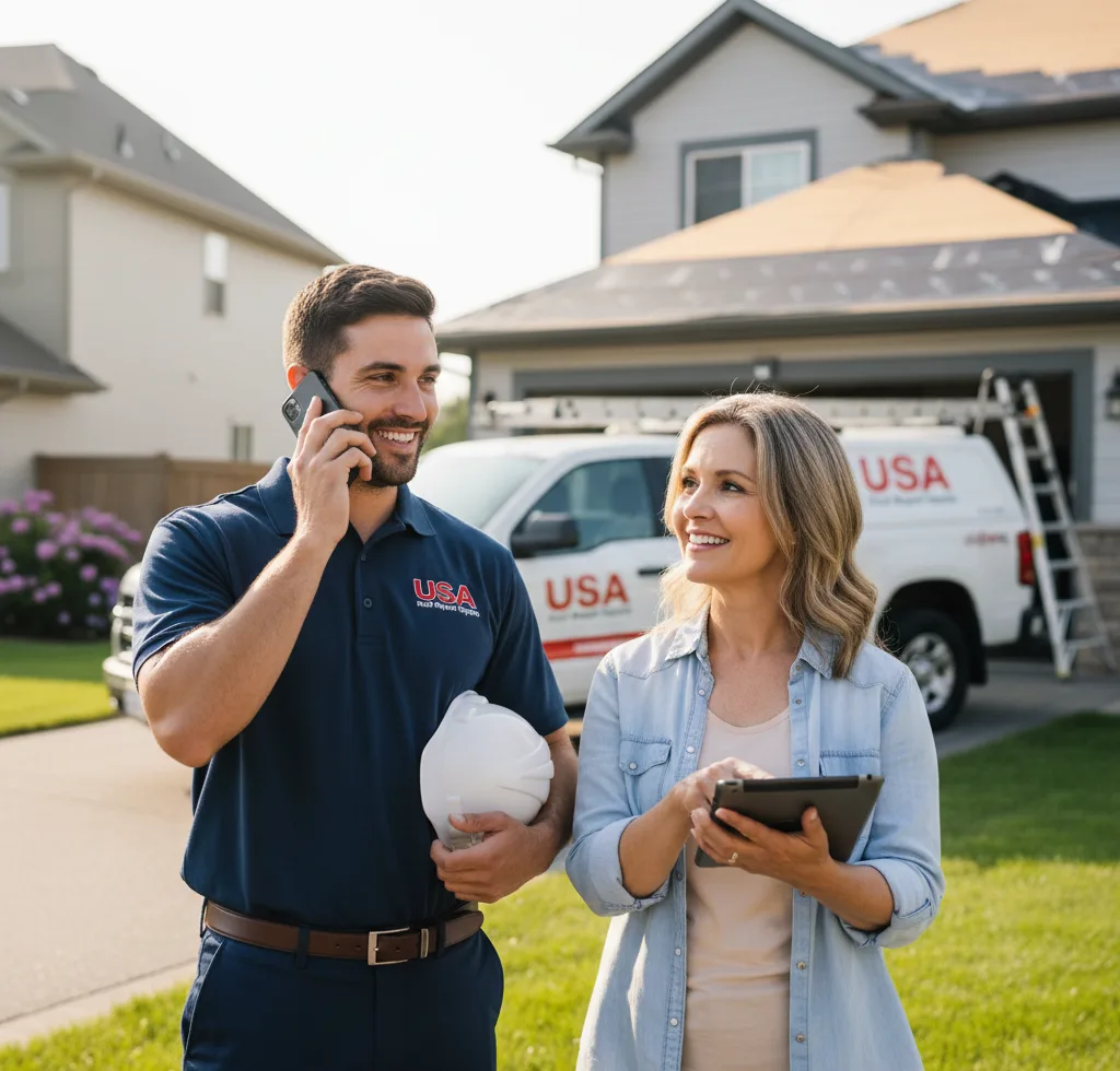 USA Roof Repair Experts customer support in Eastpointe